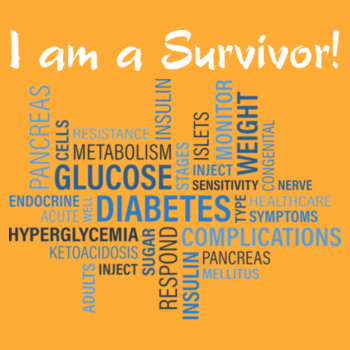 T1D Survivor Kids Unisex Classic Tee Design