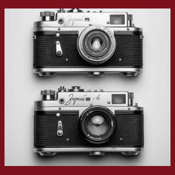 CAMERA Mens Classic Tee Design