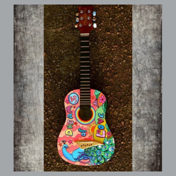 GUITAR Mens Icon Tee Design