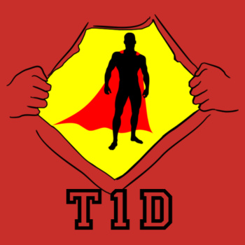 T1D DAD Mens Icon Tee Design