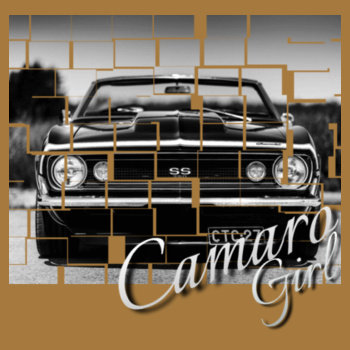 Camaro Girl Womens Sunday Singlet Design