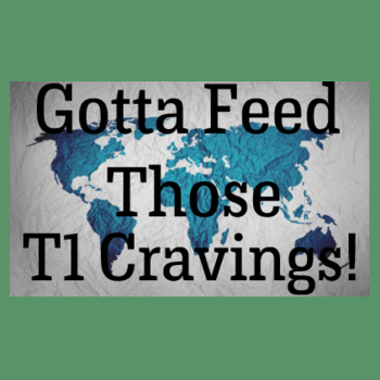 T1 Cravings Prostaff Bib Apron Design