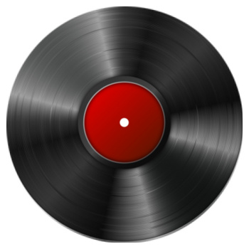 RETRO MUSIC Round Coaster Design