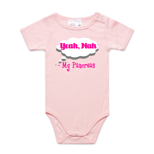 Yeah, Nah Girls Mini-Me One-Piece  Thumbnail